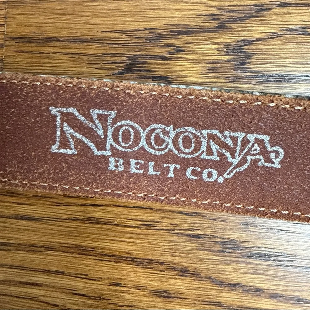 NOCANA Boys Genuine Leather Camouflage Real Tree Hunting Adventure Belt Size 26